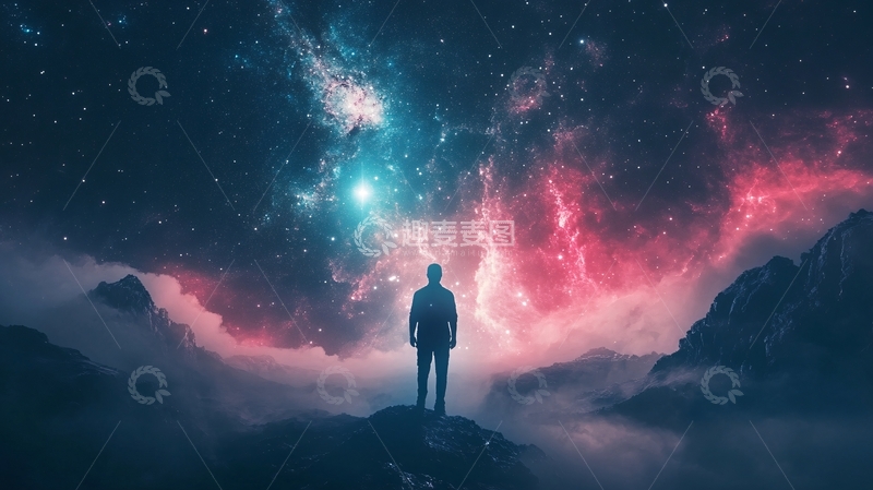 高清大图下载【趣麦麦图】星云与人类2