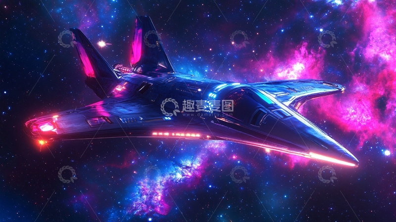 高清大图下载【趣麦麦图】宇宙飞船壁纸34