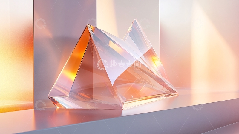 高清大图下载【趣麦麦图】立体渐变发光体设计14