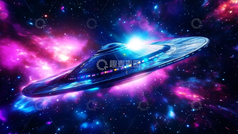 高清大图下载【趣麦麦图】科幻飞碟11