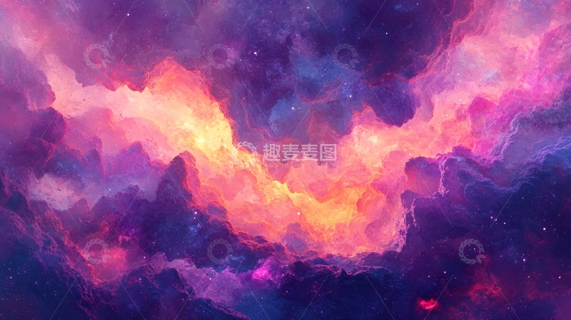高清大图下载【趣麦麦图】星云概念艺术