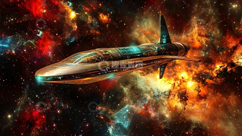 高清大图下载【趣麦麦图】宇宙飞船壁纸38