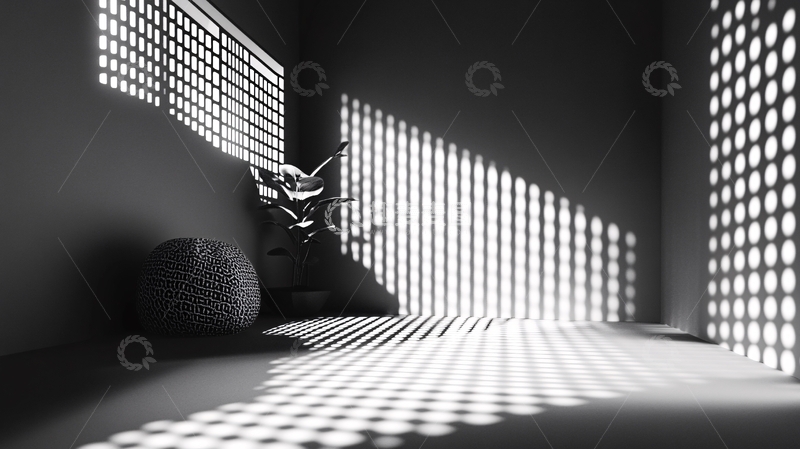 高清大图下载【趣麦麦图】大气简约光影2