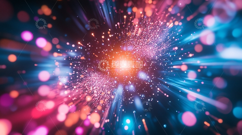 高清大图下载【趣麦麦图】炫酷光晕背景2