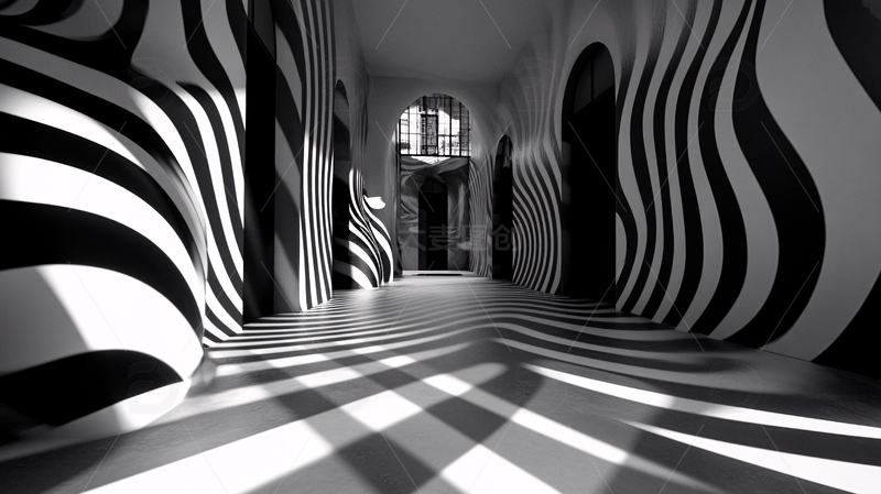 高清大图下载【趣麦麦图】时光隧道设计10