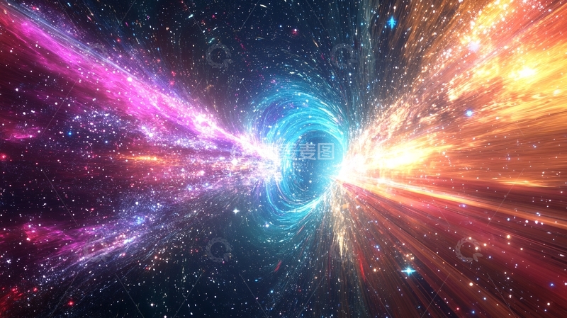 高清大图下载【趣麦麦图】宇宙漩涡会议背景55