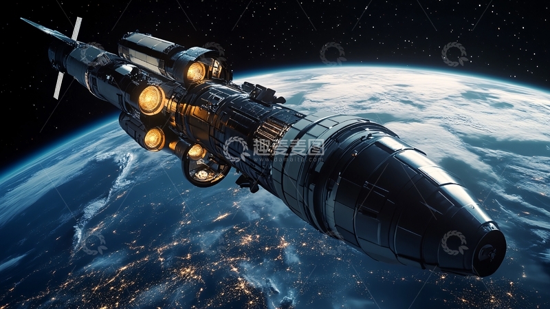 高清大图下载【趣麦麦图】宇宙飞船壁纸44