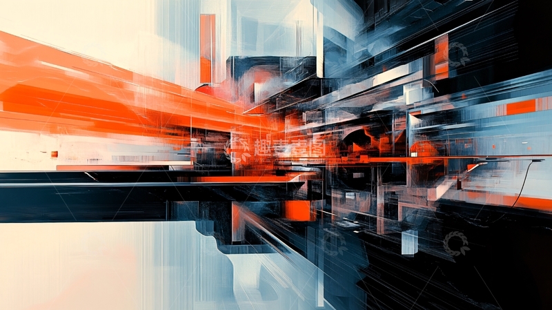 高清大图下载【趣麦麦图】科技废虚背景