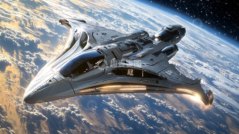 高清大图下载【趣麦麦图】宇宙飞船壁纸43