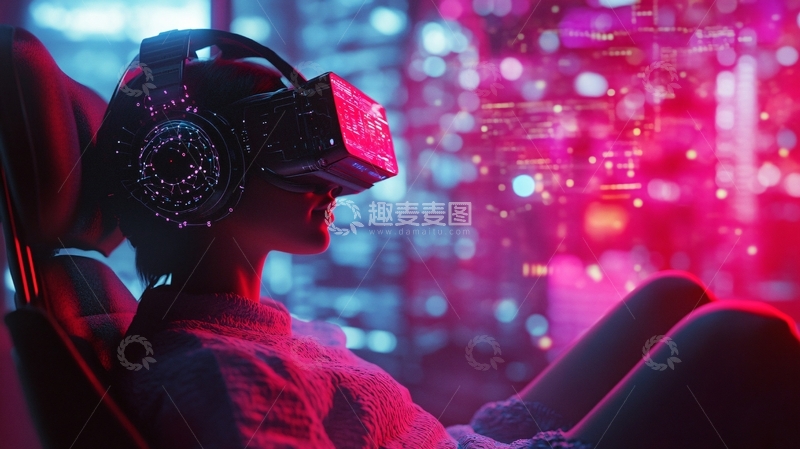 高清大图下载【趣麦麦图】沉浸式技术