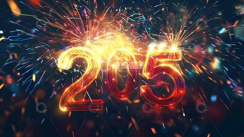 高清大图下载【趣麦麦图】新年创意画面