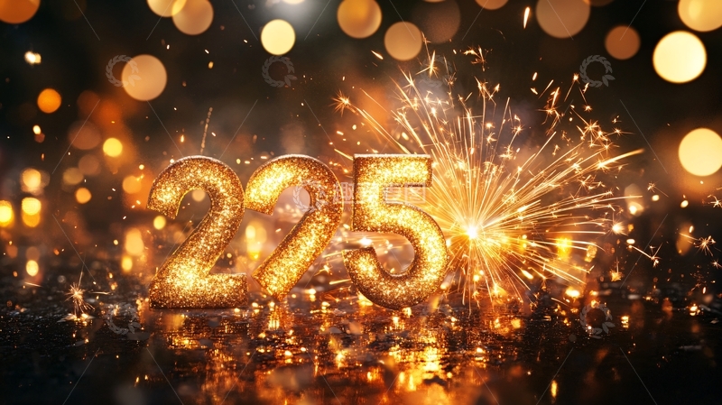 高清大图下载【趣麦麦图】新年焰火盛景