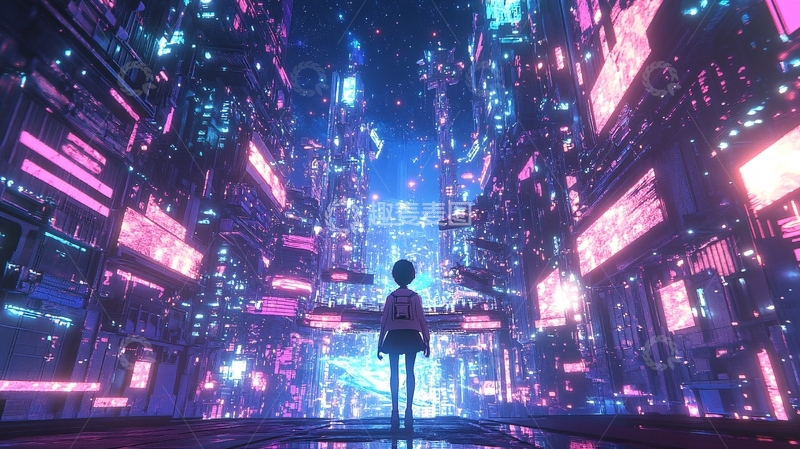 高清大图下载【趣麦麦图】-赛博朋克地产12