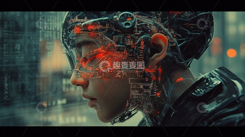 高清大图下载【趣麦麦图】科幻人工智能20