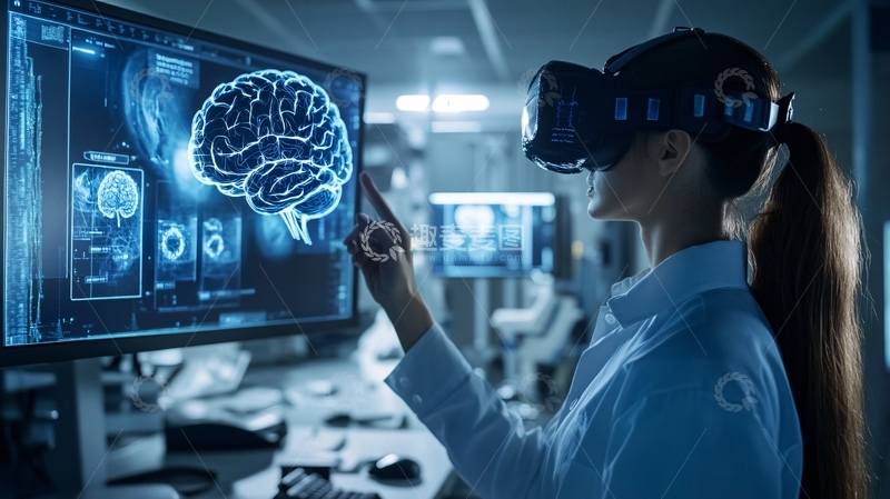 高清大图下载【趣麦麦图】虚拟现实手术1