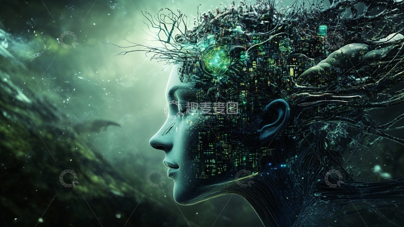 高清大图下载【趣麦麦图】人工智能生命3