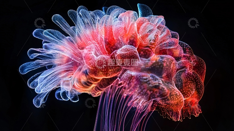 高清大图下载【趣麦麦图】水母高清特写