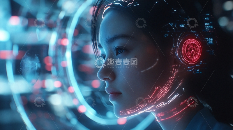 高清大图下载【趣麦麦图】神经接口应用