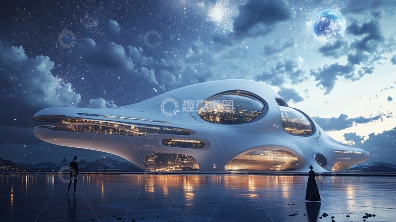 高清大图下载【趣麦麦图】科幻地产2