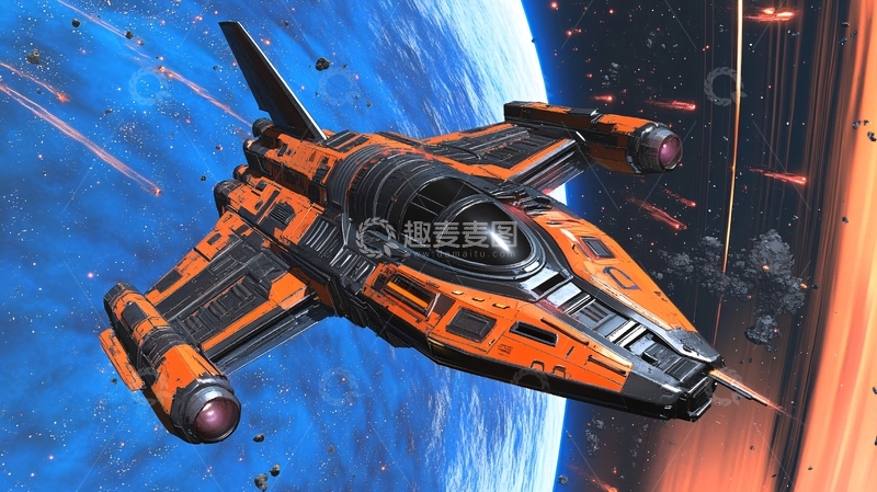 高清大图下载【趣麦麦图】宇宙飞船壁纸49