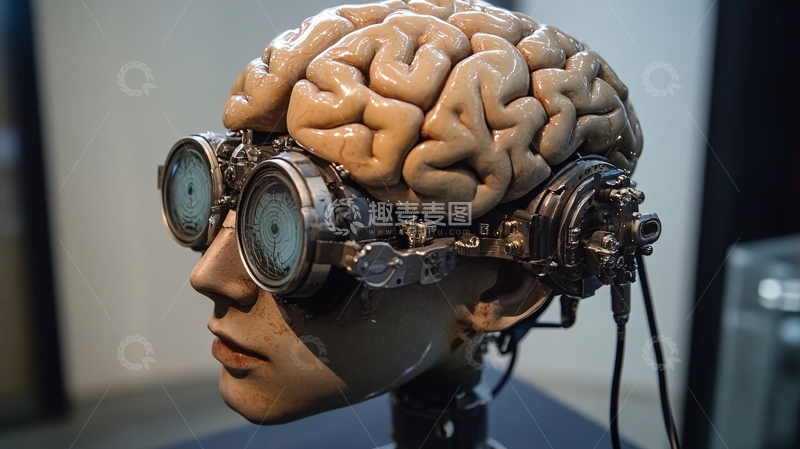 高清大图下载【趣麦麦图】大脑标本