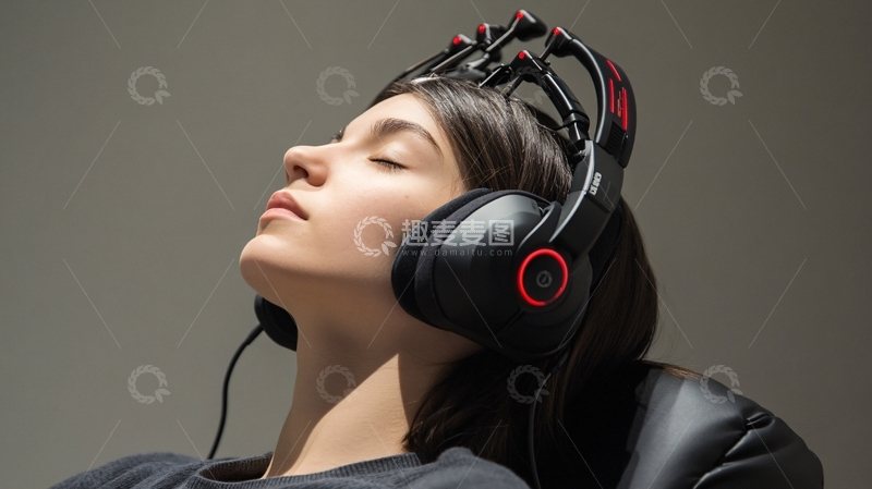 高清大图下载【趣麦麦图】头戴式蓝牙