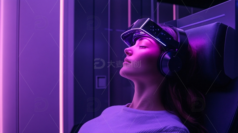 高清大图下载【趣麦麦图】脑机协作控制技术