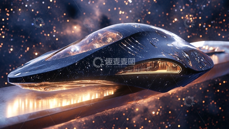 高清大图下载【趣麦麦图】高速气动悬浮列车1