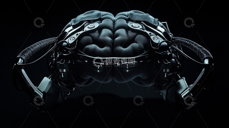 高清大图下载【趣麦麦图】仿生大脑5