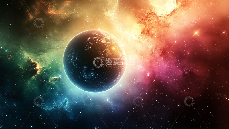 高清大图下载【趣麦麦图】-神秘绚丽宇宙44