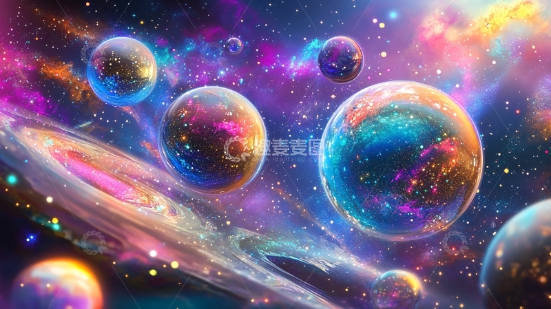 高清大图下载【趣麦麦图】璀璨宇宙设计5