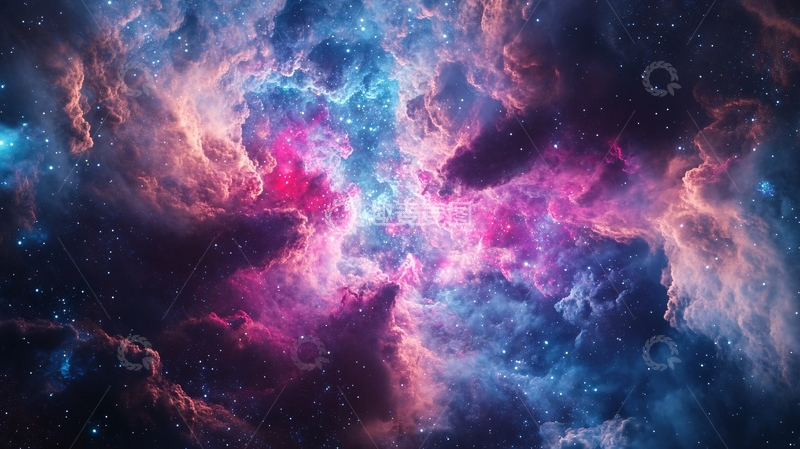 高清大图下载【趣麦麦图】星宙天文玫瑰星云7