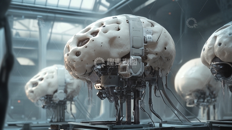 高清大图下载【趣麦麦图】仿生大脑4
