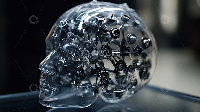 高清大图下载【趣麦麦图】头脑雕塑艺术