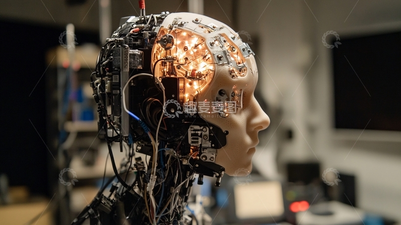 高清大图下载【趣麦麦图】人工智能只能大脑9