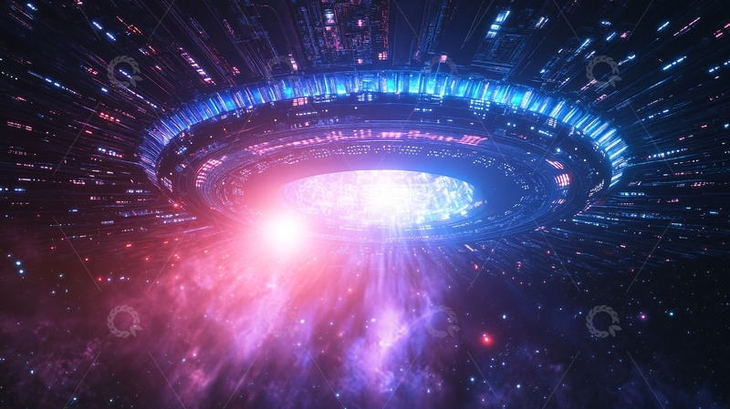 高清大图下载【趣麦麦图】科技黑洞4