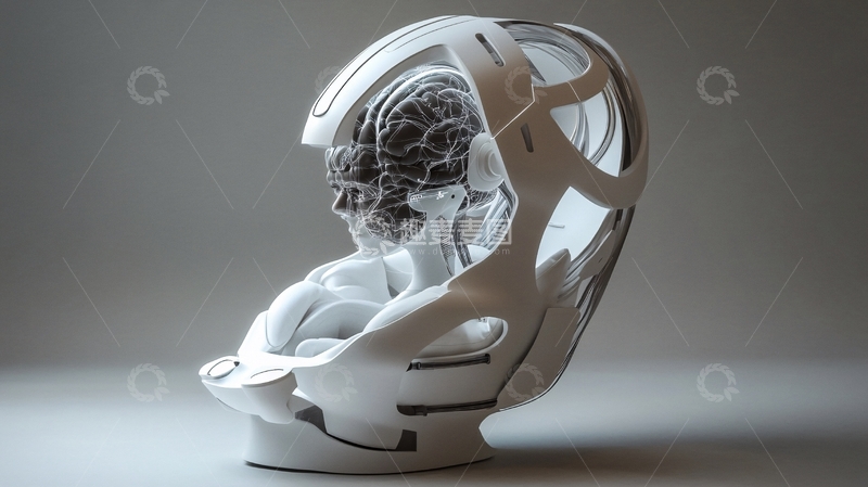 高清大图下载【趣麦麦图】头脑雕塑艺术1