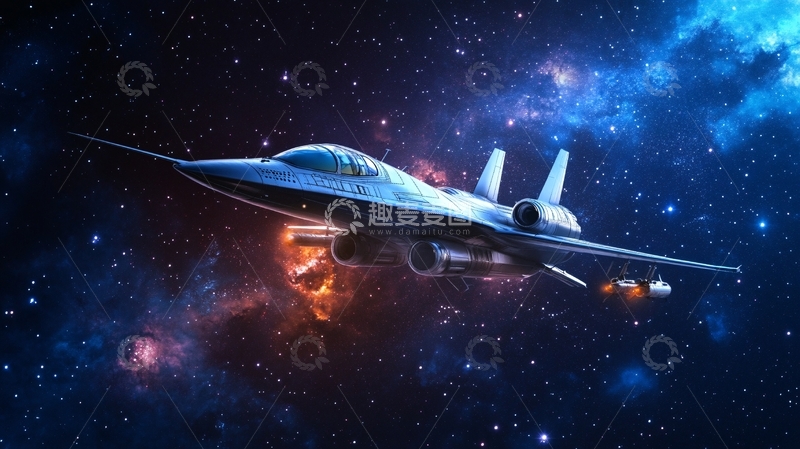 高清大图下载【趣麦麦图】宇宙飞船壁纸54