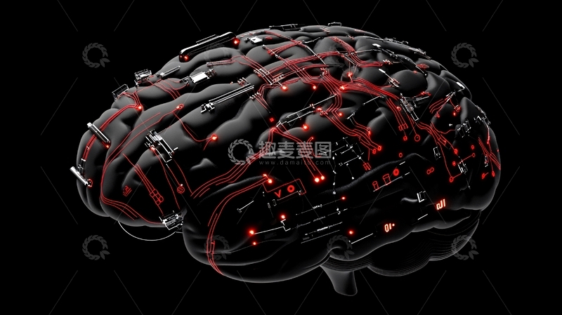 高清大图下载【趣麦麦图】仿生大脑6