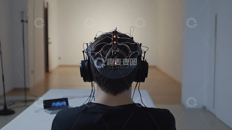 高清大图下载【趣麦麦图】脑控技术数据处理