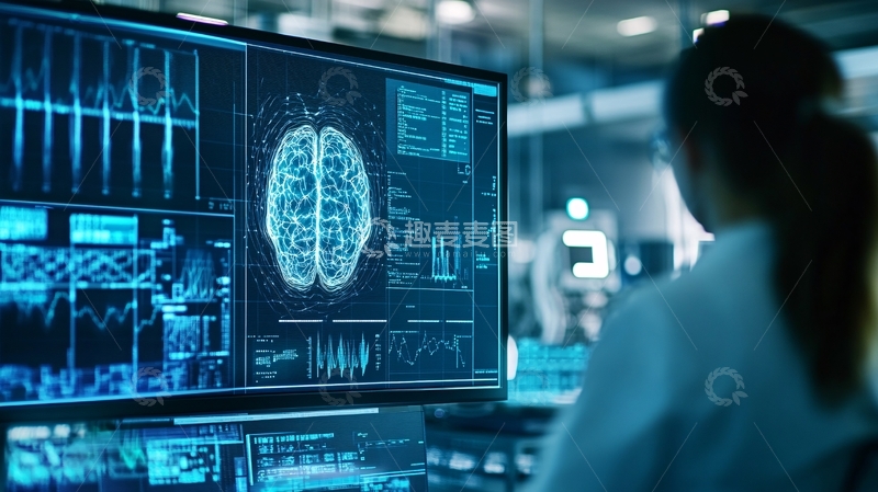 高清大图下载【趣麦麦图】-人工智能医院12