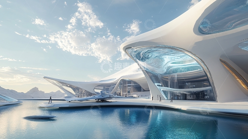 高清大图下载【趣麦麦图】扎哈建筑设计1