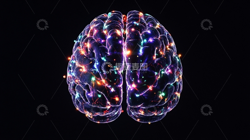 高清大图下载【趣麦麦图】脑波调控与神经科技