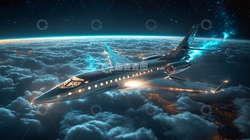 高清大图下载【趣麦麦图】天际光芒