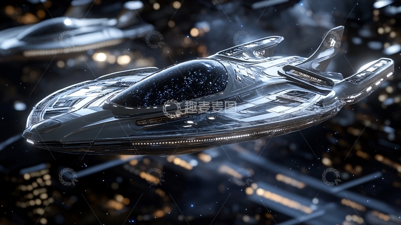 高清大图下载【趣麦麦图】超光速飞船35