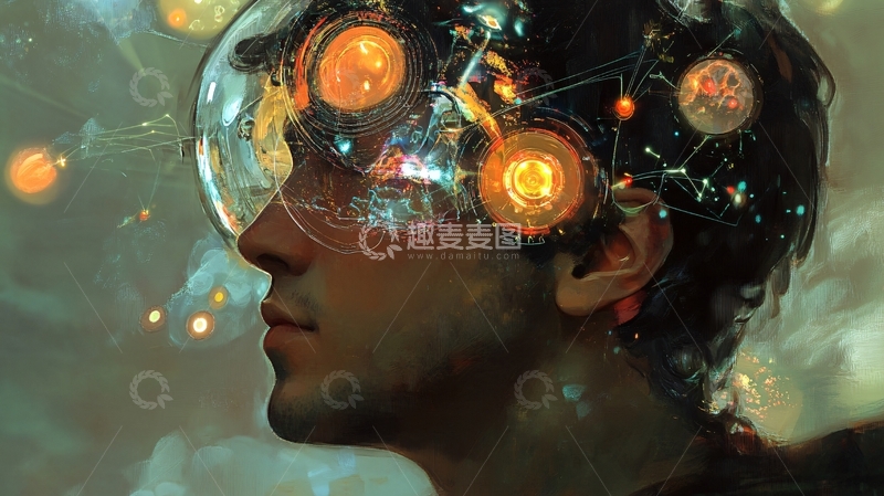 高清大图下载【趣麦麦图】科技人类8