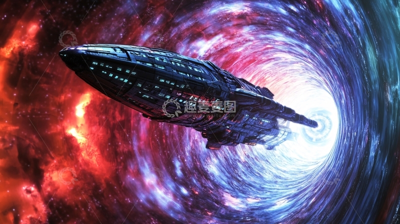 高清大图下载【趣麦麦图】超光速飞船36