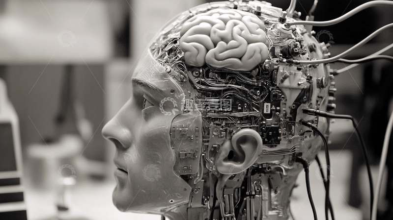 高清大图下载【趣麦麦图】人工智能只能大脑13
