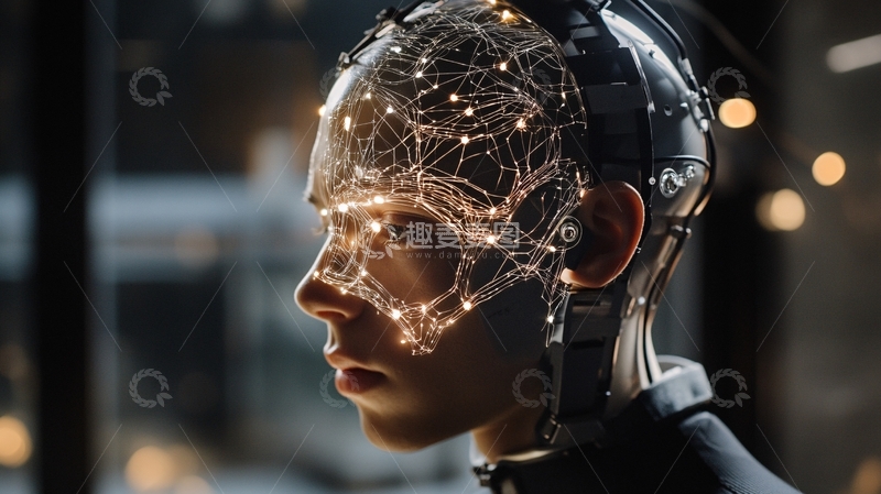 高清大图下载【趣麦麦图】科幻人工智能21