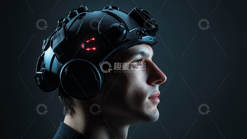 高清大图下载【趣麦麦图】脑波监测与控制技术